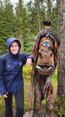 Trainerin Meike trollte mit Trollen in Norwegen derweil